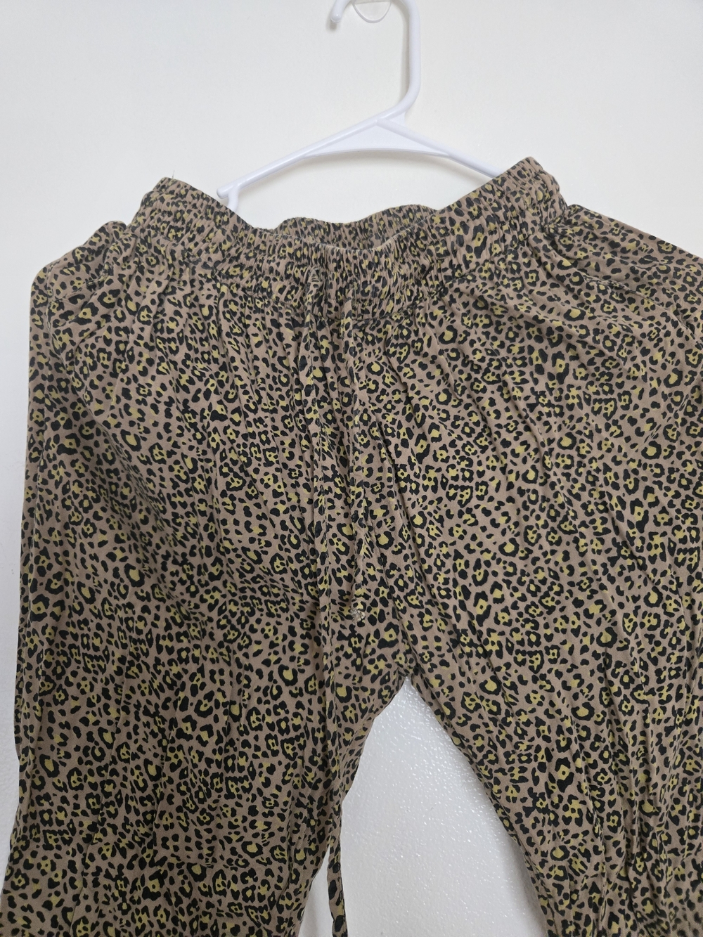 4/$15 Urban Outfitters Leopard Print Jogger Pants - Women's Casual Lounge Sz XS - Picture 3 of 5